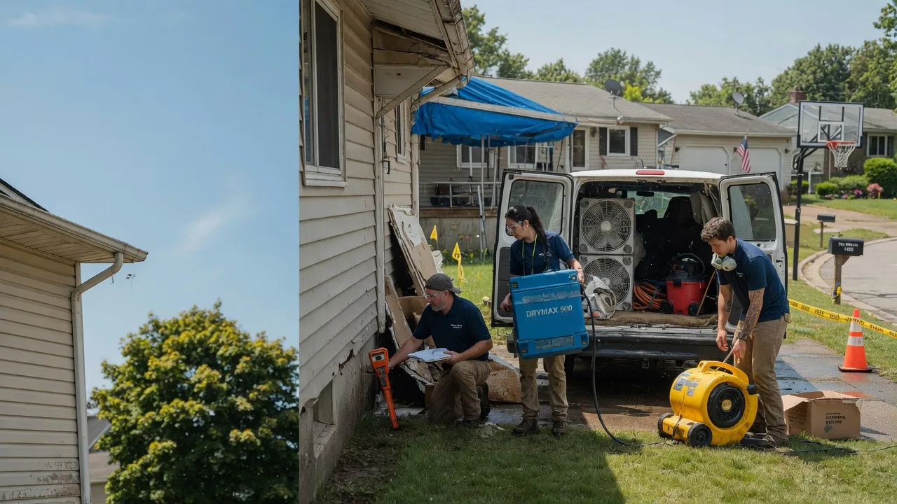 Ceiling Leak Cleanup in Pipestone, MN near me